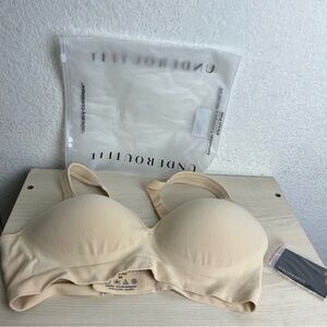 Underoutfit Beige Bra Comfort Shaping Lift and Strap Perfect Neckline